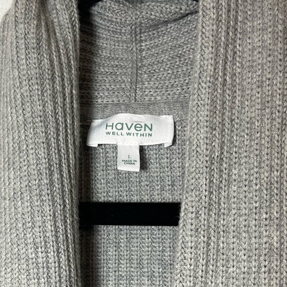 Haven Well Within Sweater Cardigan Large Womens - Picture 3 of 7